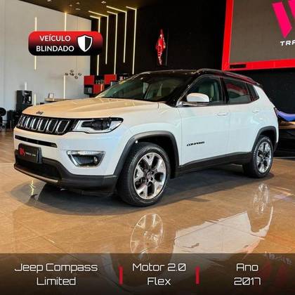 JEEP COMPASS 2.0 16V FLEX LIMITED AUTOMÁTICO